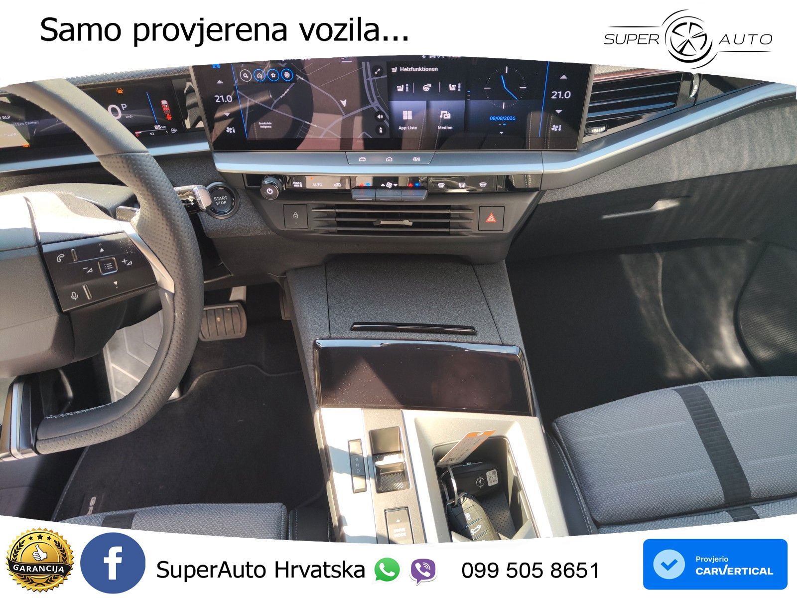 Opel Grandland 1.2 Turbo (145 KS) Hybrid eDCT GS LED+GR SJED+ACC
