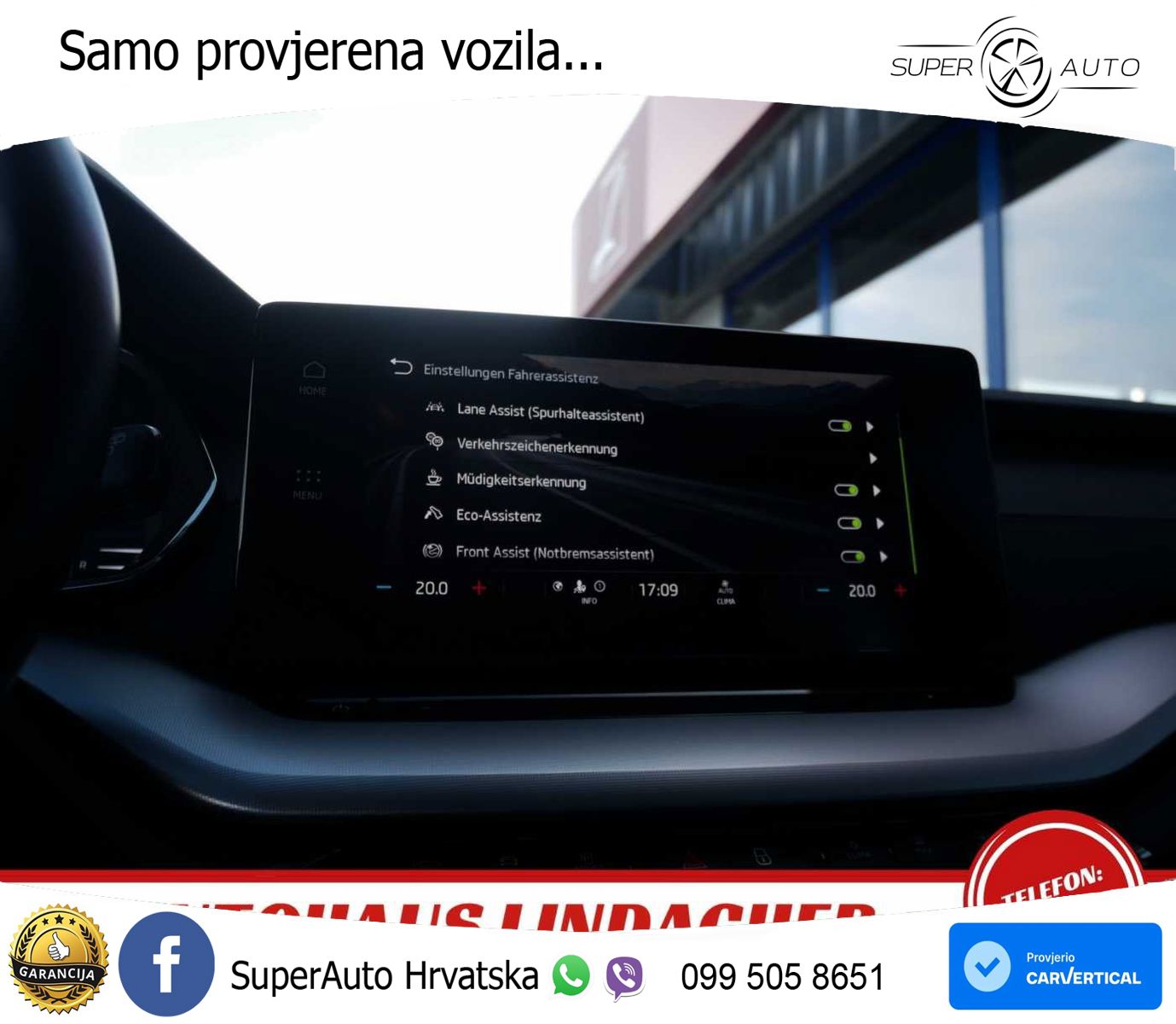 Škoda Octavia Combi 2.0 TDI (150 KS) LED+ACC