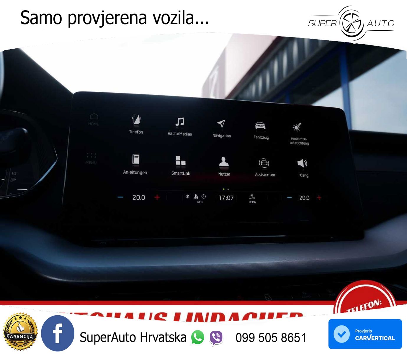 Škoda Octavia Combi 2.0 TDI (150 KS) LED+ACC