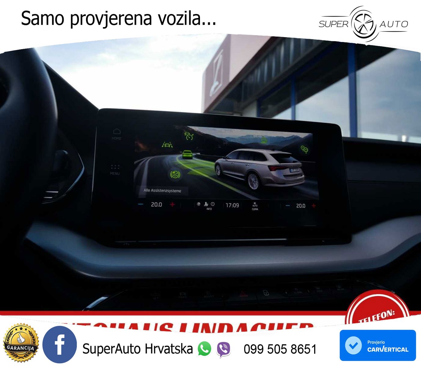 Škoda Octavia Combi 2.0 TDI (150 KS) LED+ACC