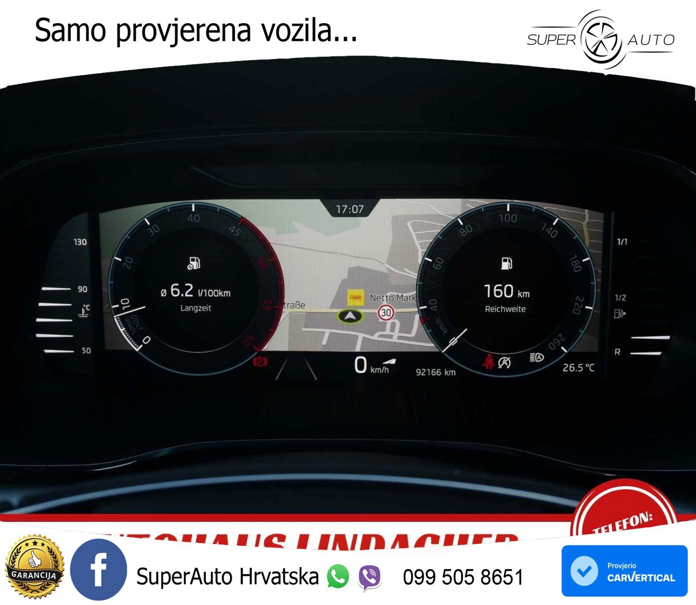 Škoda Octavia Combi 2.0 TDI (150 KS) LED+ACC