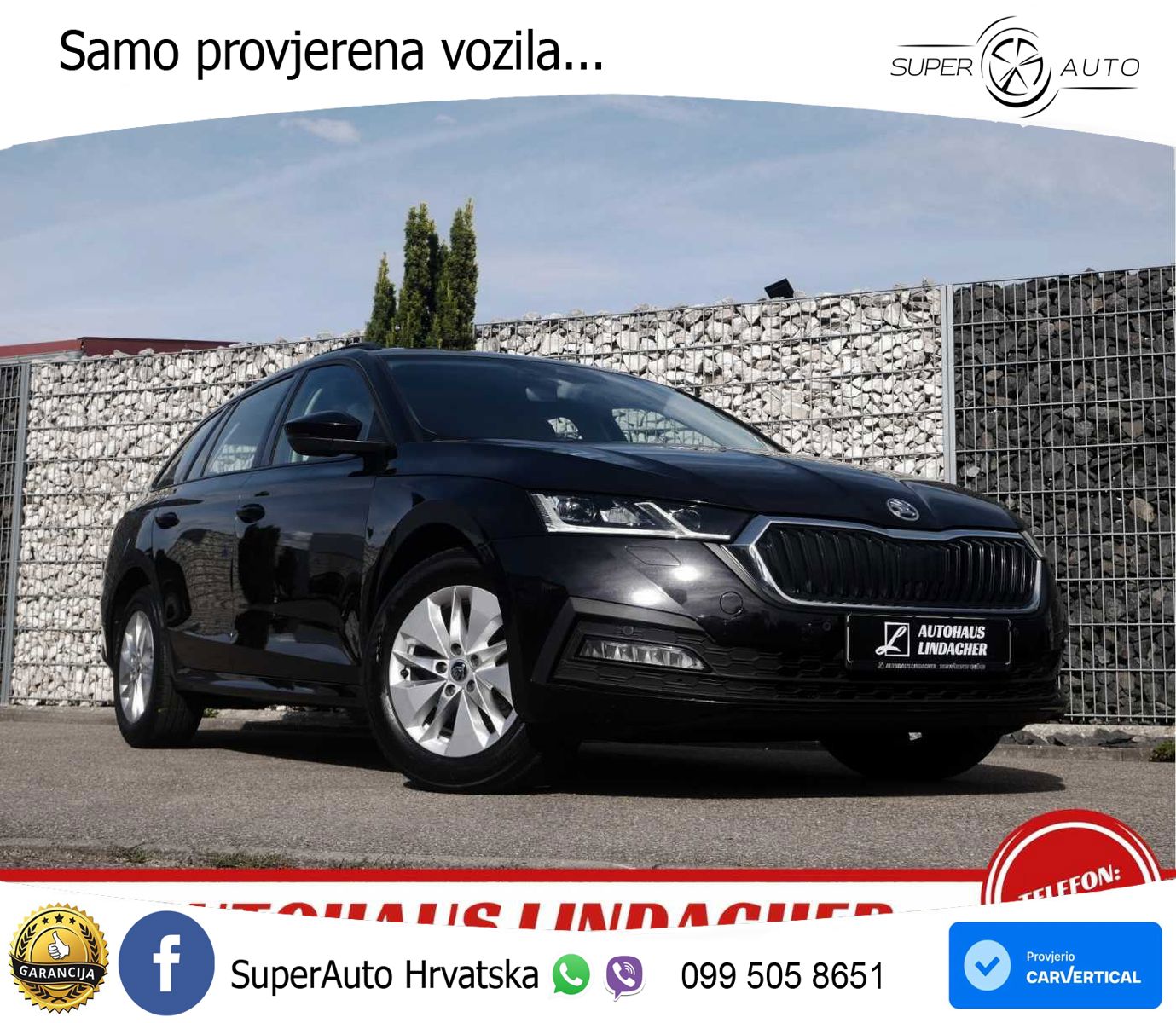 Škoda Octavia Combi 2.0 TDI (150 KS) LED+ACC