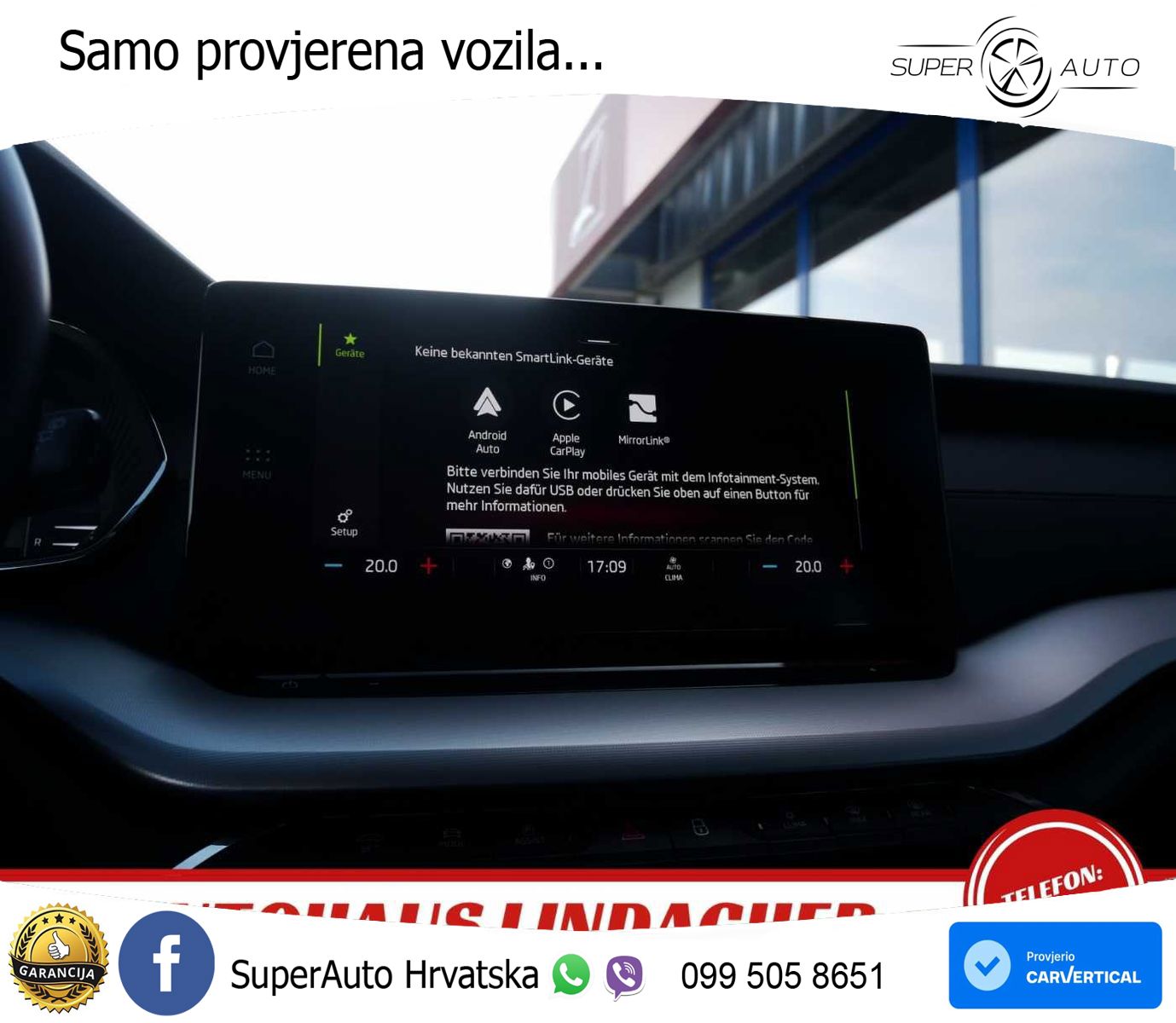 Škoda Octavia Combi 2.0 TDI (150 KS) LED+ACC