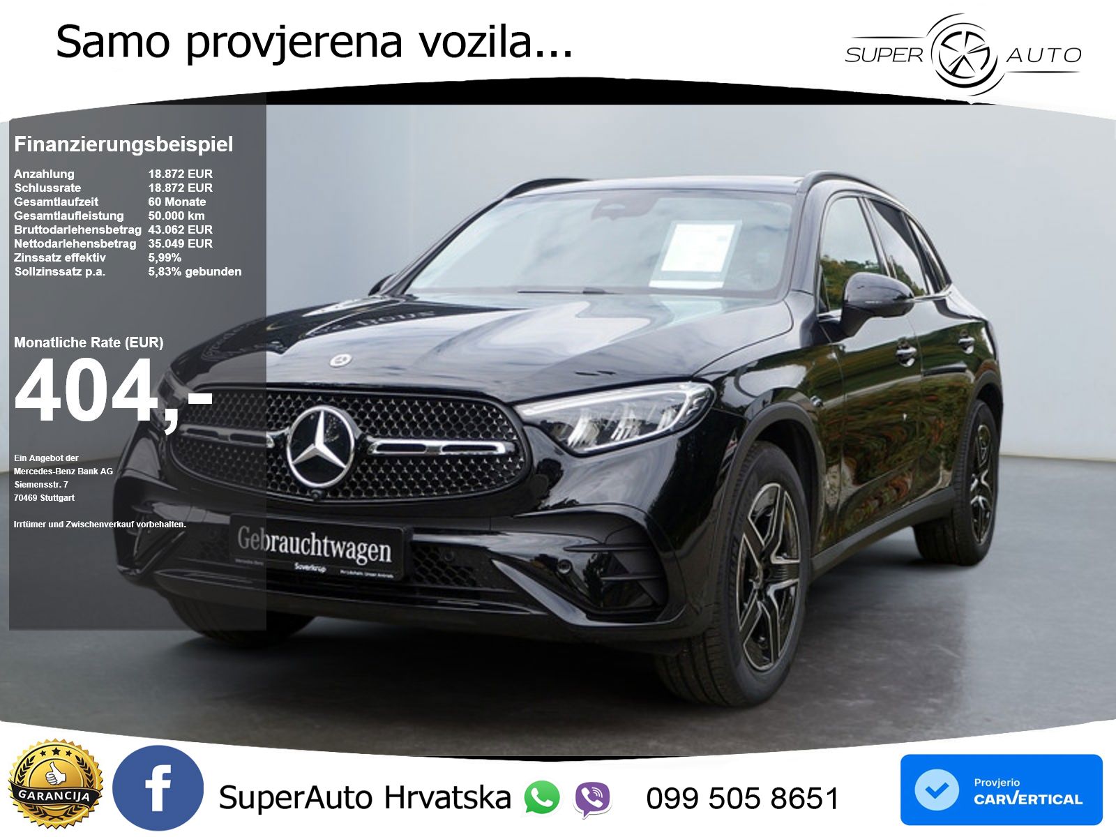 Mercedes GLC 220d (197 KS) 4MATIC 9G-TRONIC AMG ACC+GR SJED+360+PANO