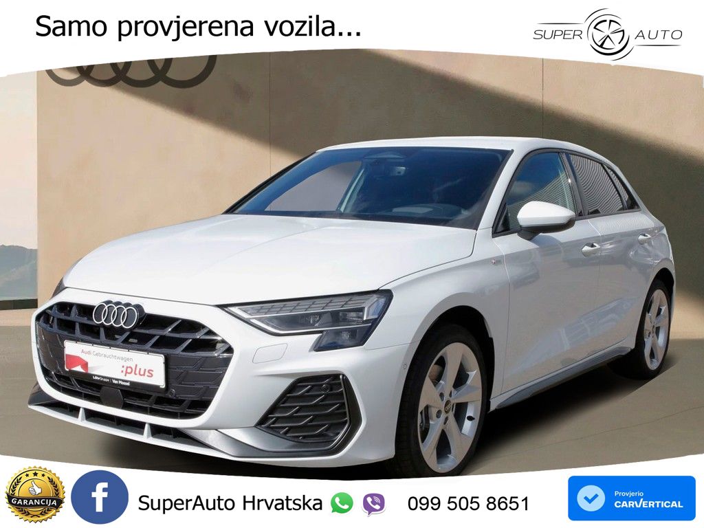 Audi A3 Sportback 40 TFSI (204 KS) quattro S tronic S line