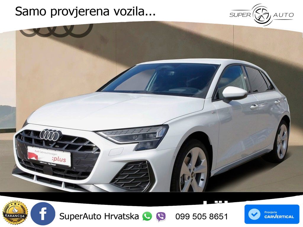 Audi A3 Sportback 40 TFSI (204 KS) quattro S tronic S line