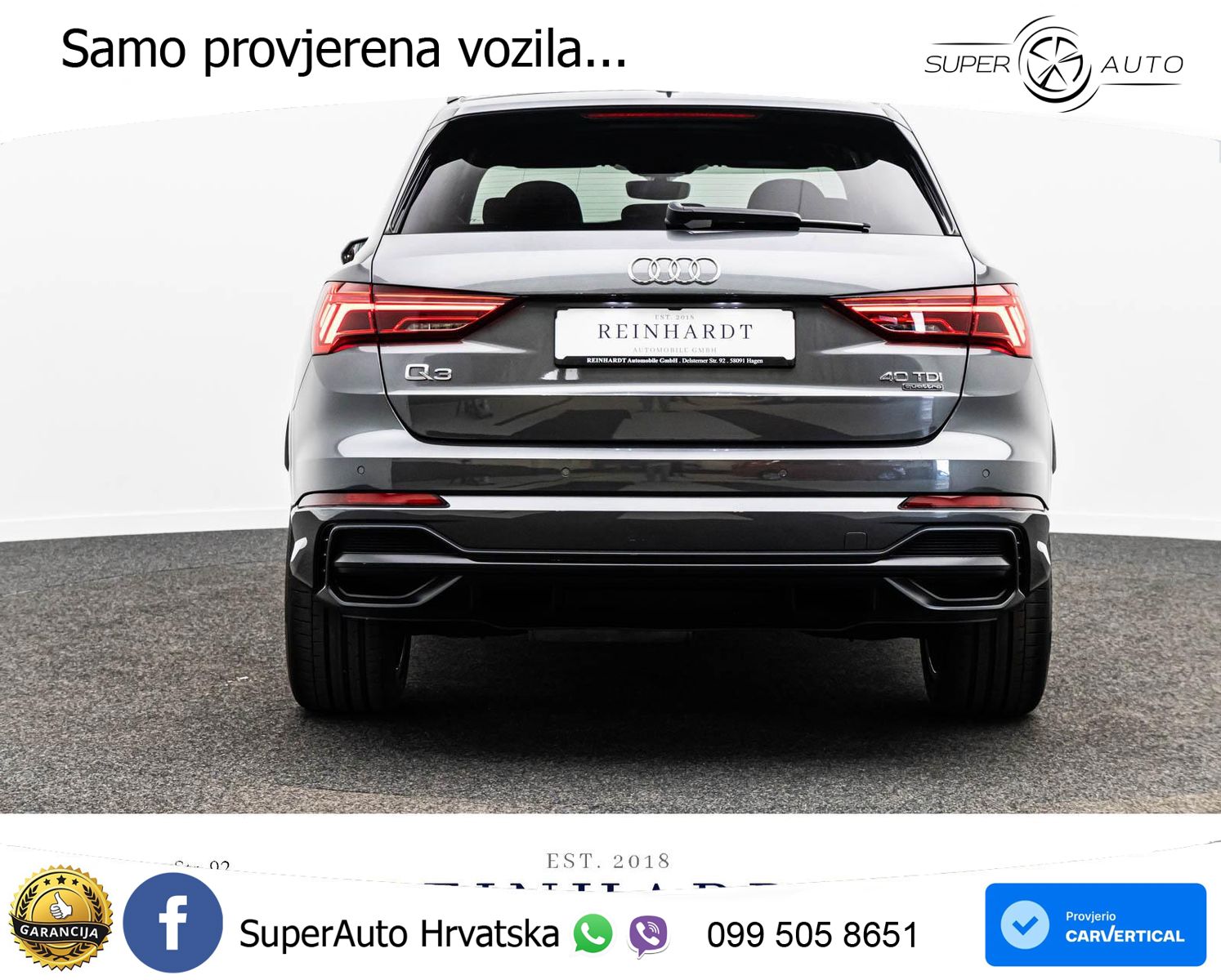 Audi Q3 40 TDI (200 KS) quattro S tronic S line