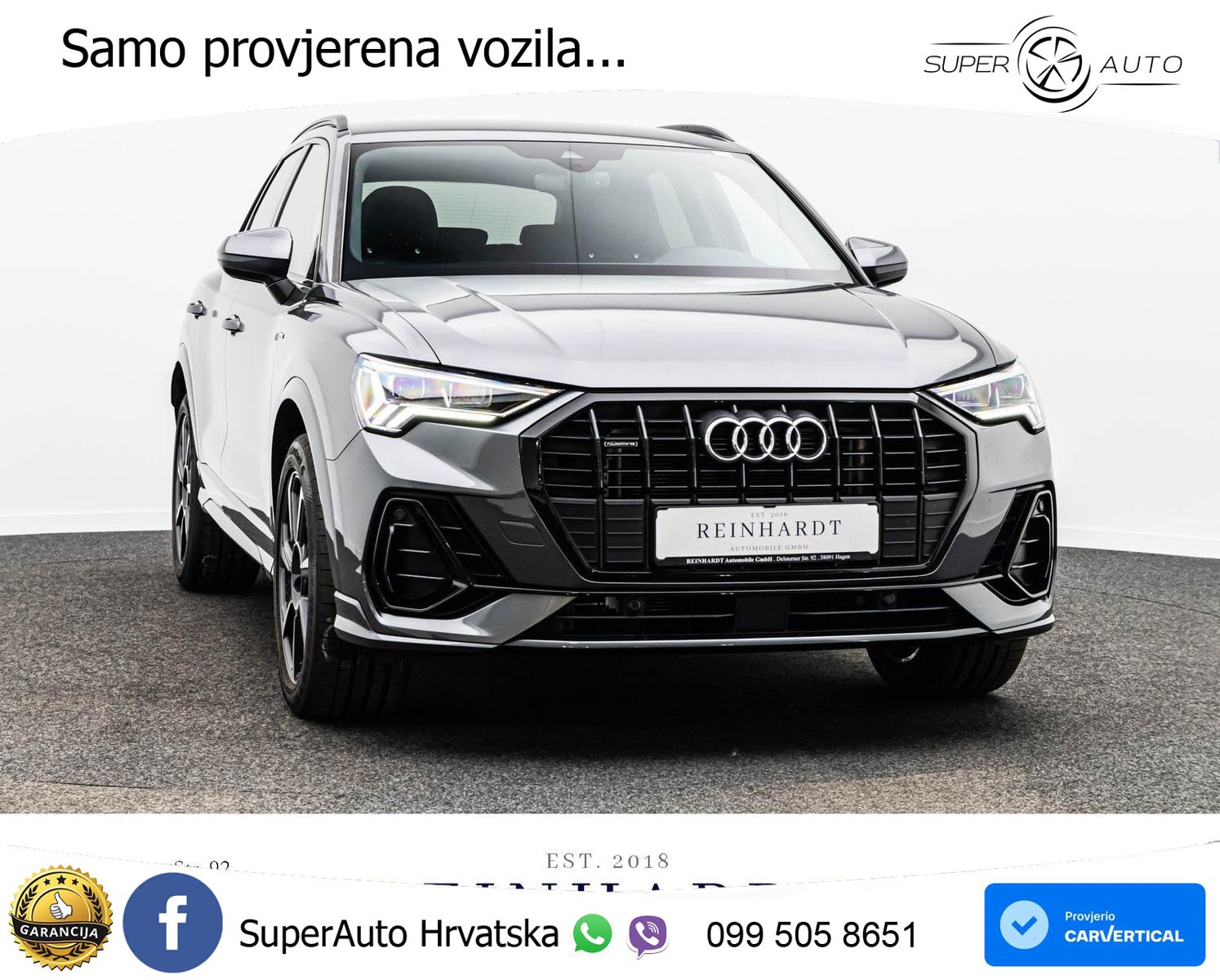 Audi Q3 40 TDI (200 KS) quattro S tronic S line