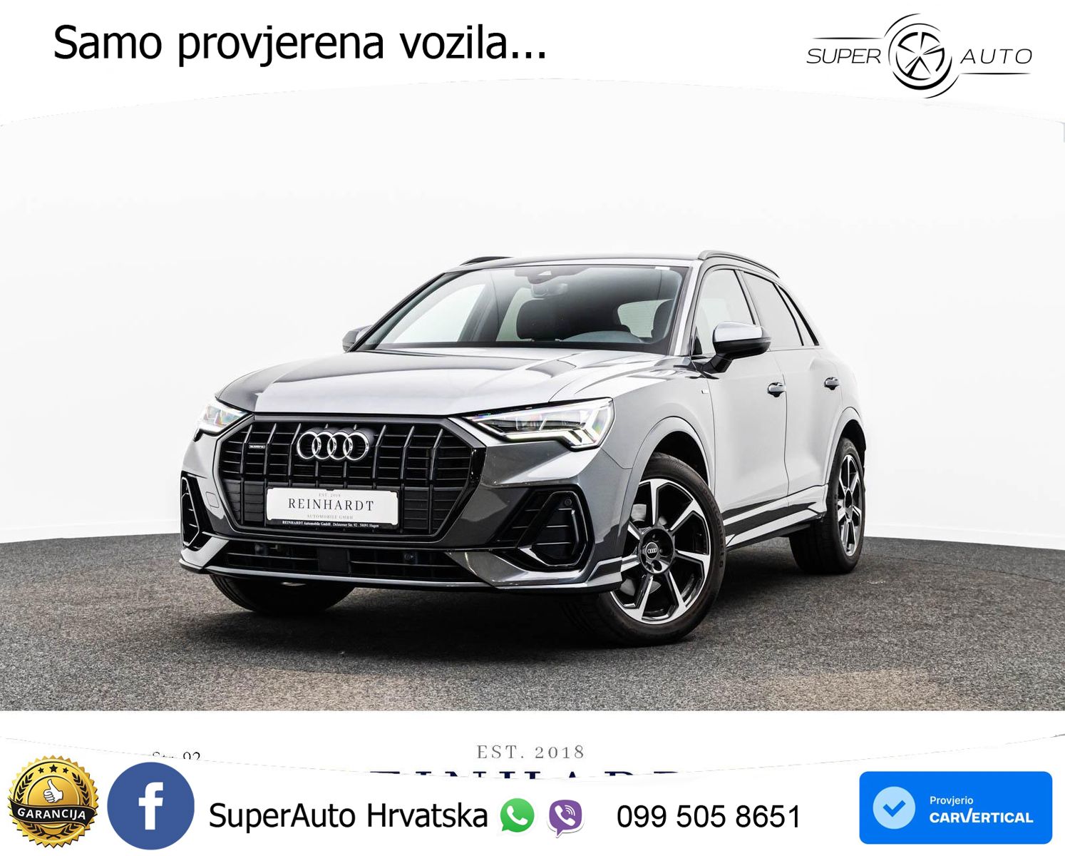 Audi Q3 40 TDI (200 KS) quattro S tronic S line