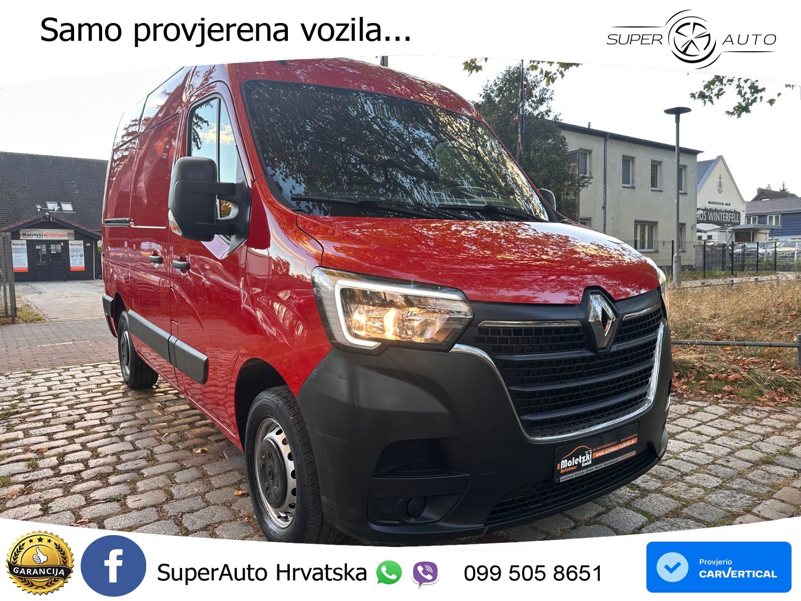 Renault Master 2.3 dCi L1H2 Kasten 3,3t*Klima*Bluetooth 136 KS