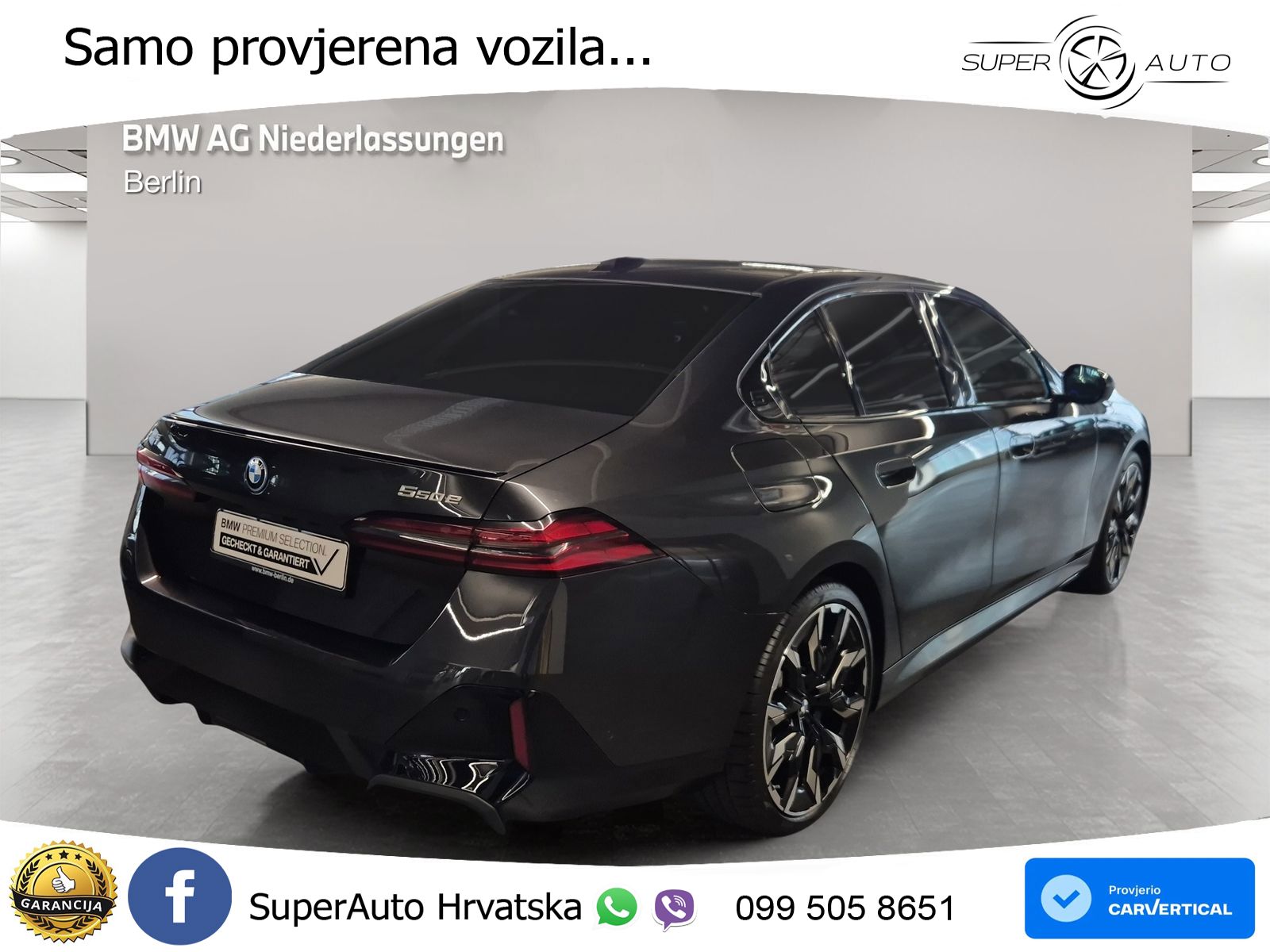 BMW 550e (489 KS) xDrive Steptronic M Sport LED+GR SJED+ACC