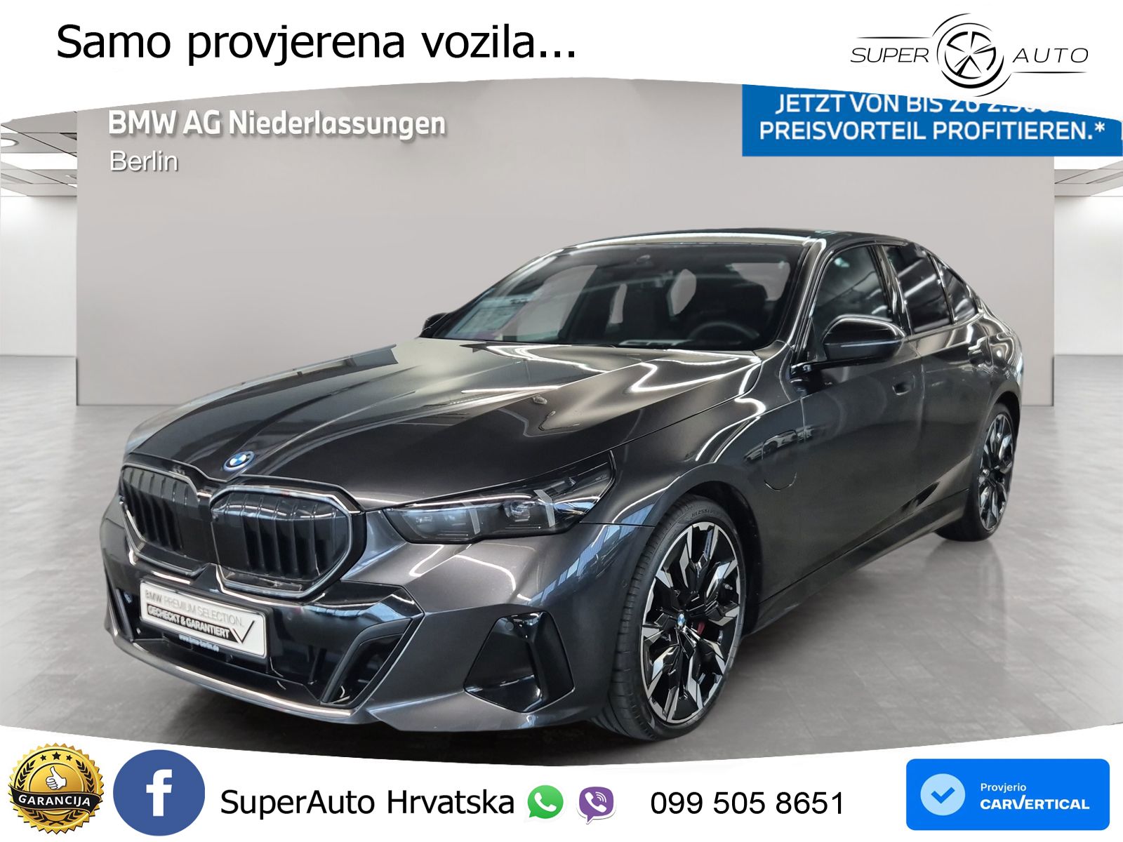 BMW 550e (489 KS) xDrive Steptronic M Sport LED+GR SJED+ACC