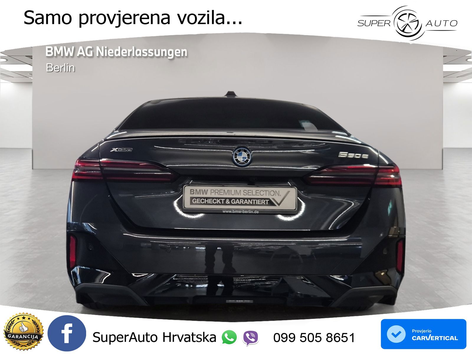 BMW 550e (489 KS) xDrive Steptronic M Sport LED+GR SJED+ACC