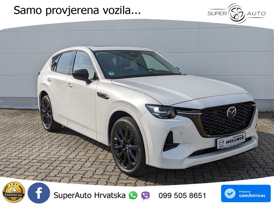 Mazda CX-60 3.3 e-Skyactiv D (254 KS) AWD Automatic MATRIX+GR SJED+KAM