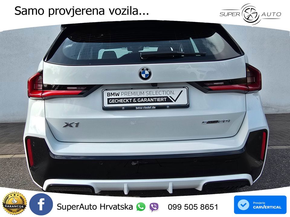 BMW X1 20i (170 KS) sDrive Steptronic M Sport LED+GR SJED+ACC