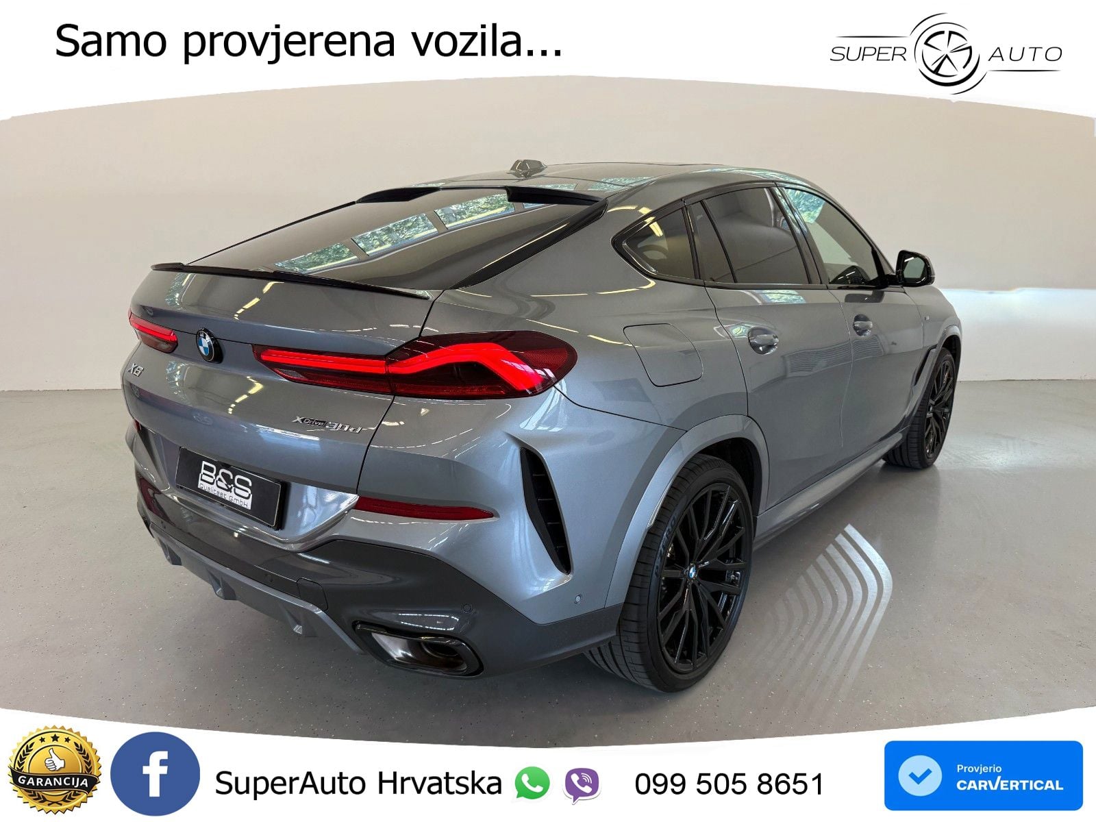 BMW X6 30d (298 KS) xDrive Steptronic M Sport LED+GR SJED+ACC
