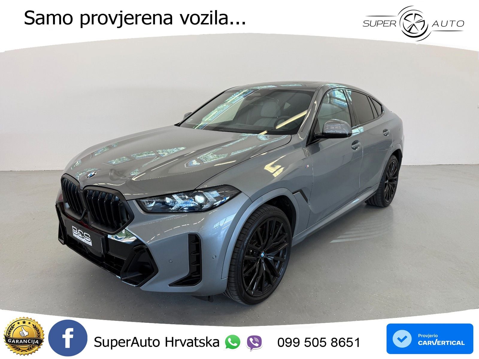 BMW X6 30d (298 KS) xDrive Steptronic M Sport LED+GR SJED+ACC