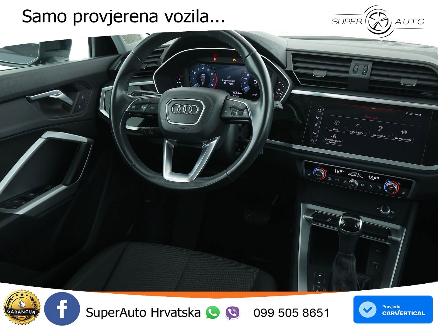 Audi Q3 35 TFSI (150 KS) S tronic advanced LED+GR SJED+ACC
