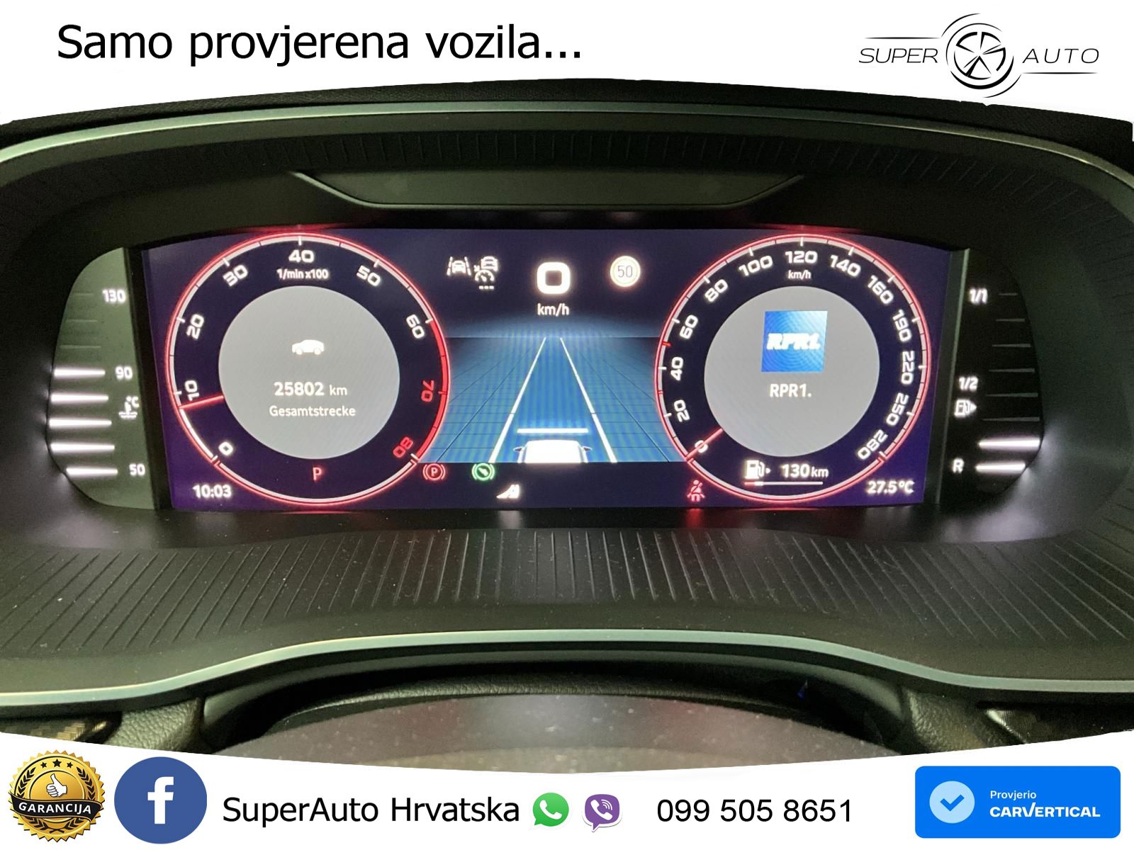 Škoda Octavia Combi RS 2.0 TSI (265 KS) DSG