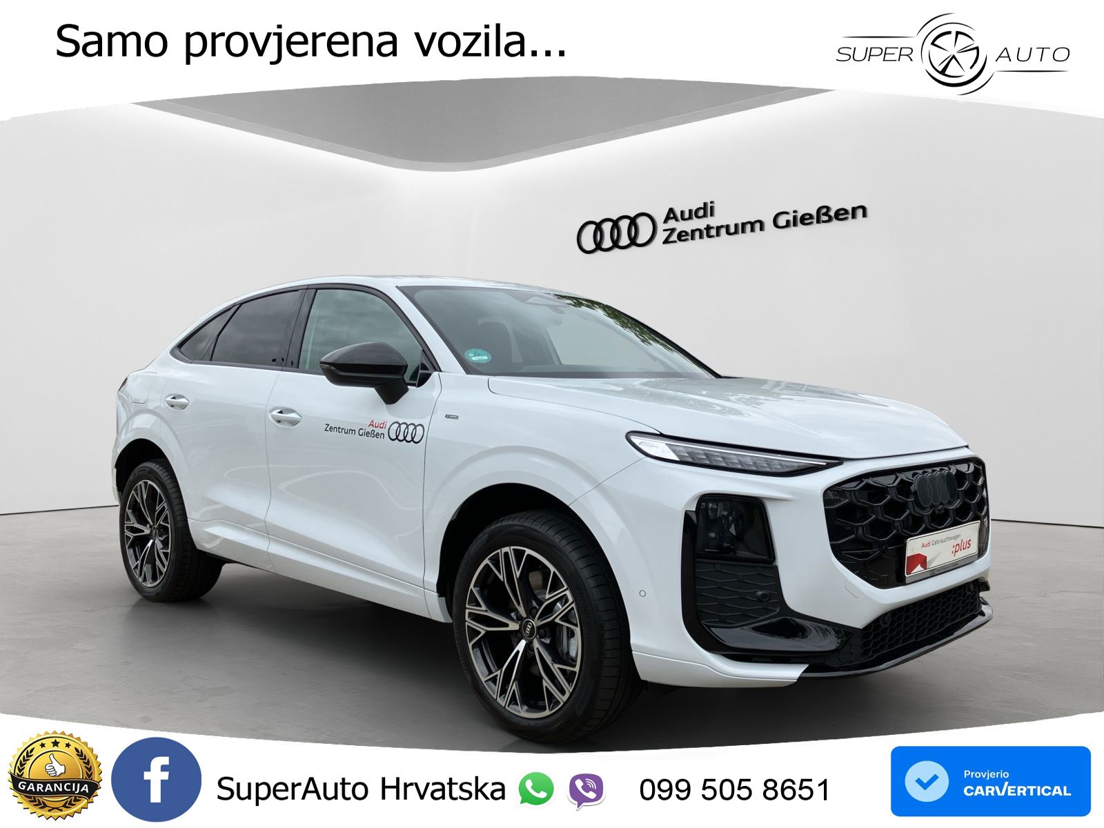 Audi Q3 Sportback 1.5 TFSIe (272 KS) S tronic S line LED+GR SJED+ACC