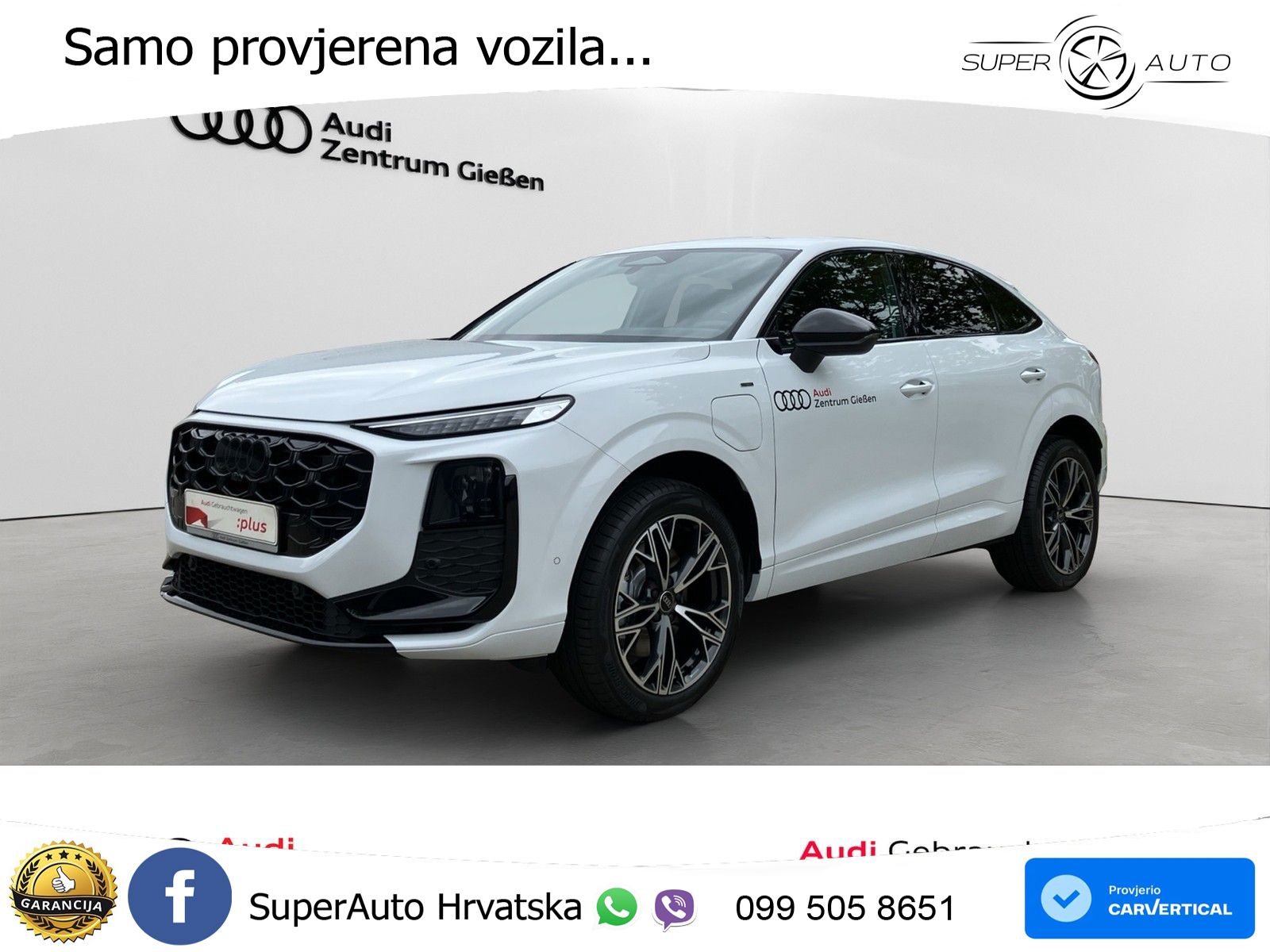 Audi Q3 Sportback 1.5 TFSIe (272 KS) S tronic S line LED+GR SJED+ACC