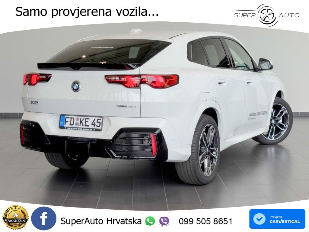 BMW X2 sDrive20i Steptronic M Sport LED+GR SJED+ACC