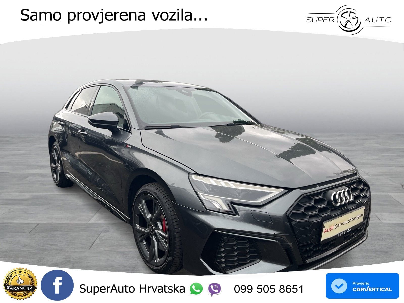 Audi A3 45 TFSIe (245 KS) S tronic S line