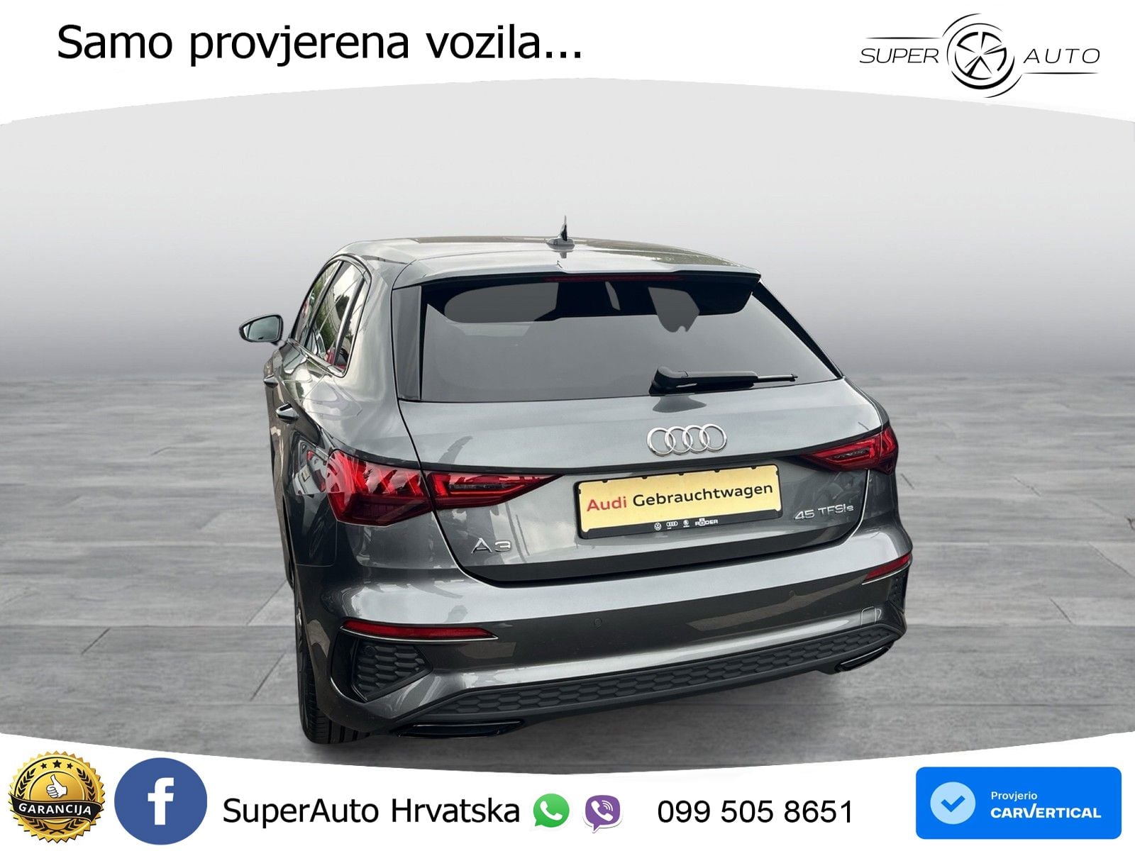 Audi A3 45 TFSIe (245 KS) S tronic S line