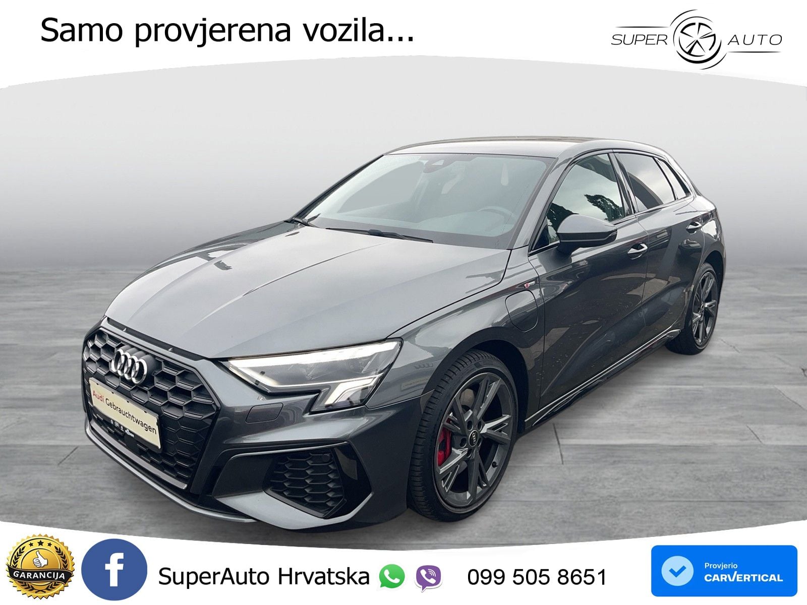 Audi A3 45 TFSIe (245 KS) S tronic S line