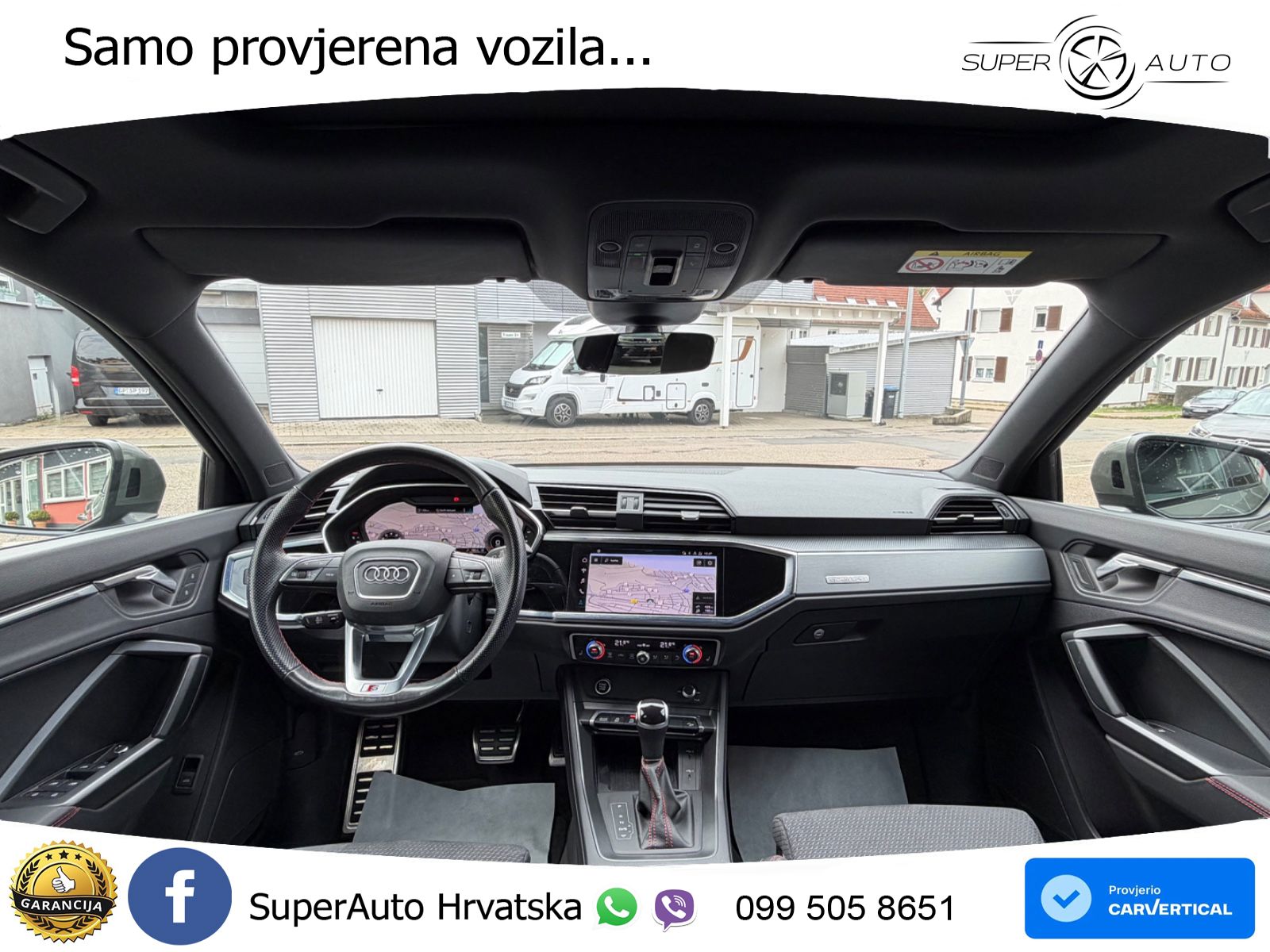 Audi Q3 II Sportback 45 TFSI (245 KS) quattro S tronic S line LED+GR SJED+ACC