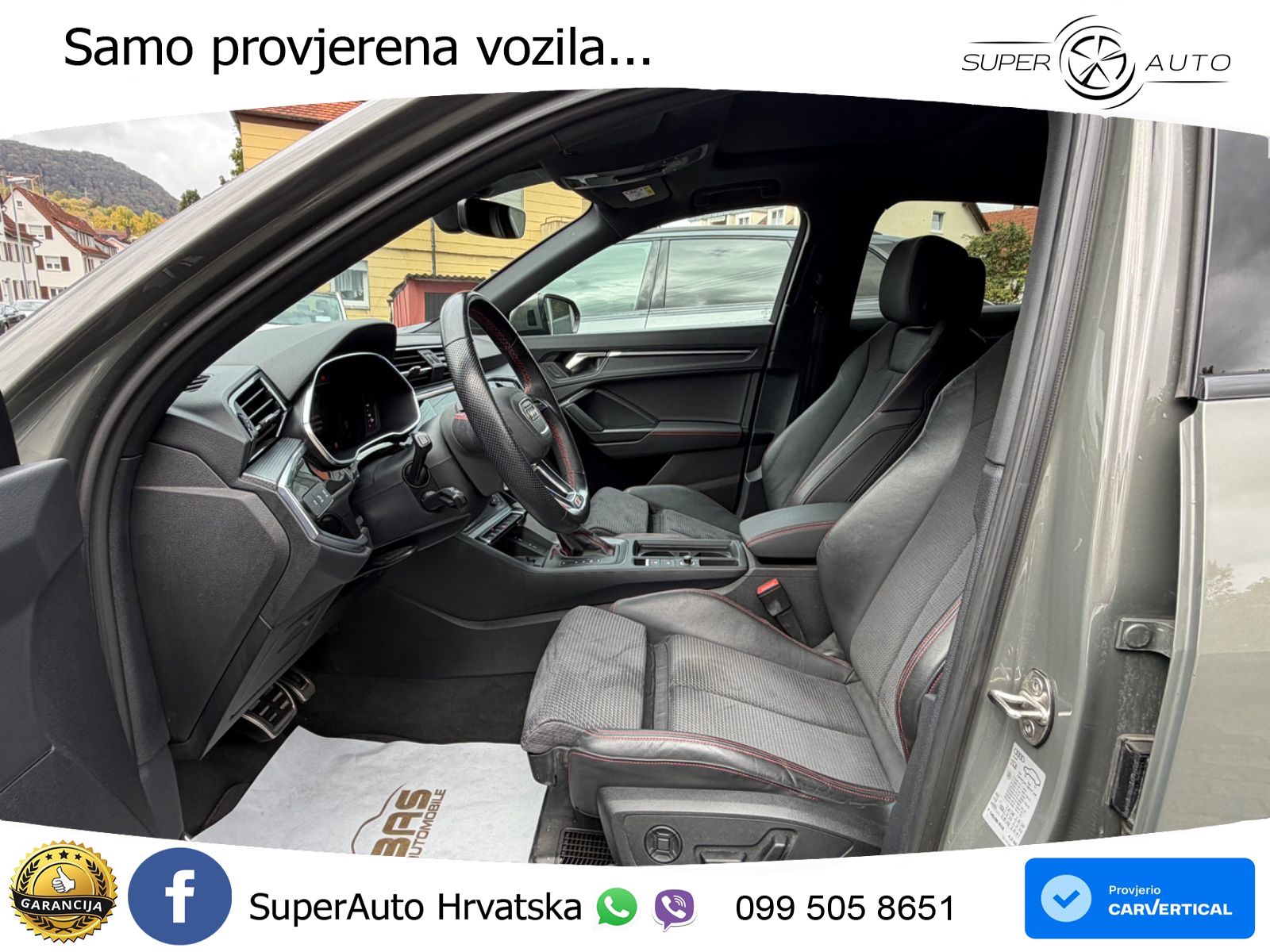 Audi Q3 II Sportback 45 TFSI (245 KS) quattro S tronic S line LED+GR SJED+ACC
