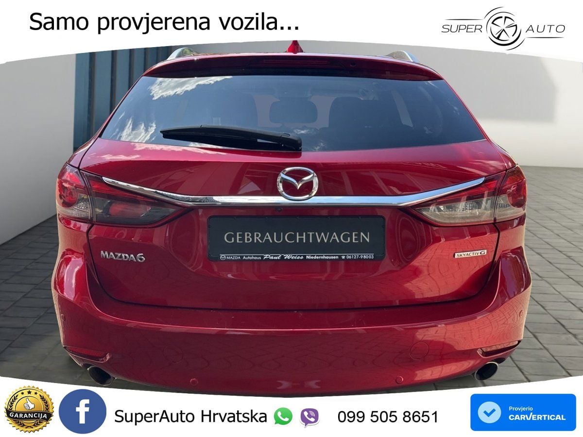 Mazda 6 Sport Combi 2.0 SKYACTIV-G (165 KS) SKYACTIV-Drive LED+GR SJED+ACC