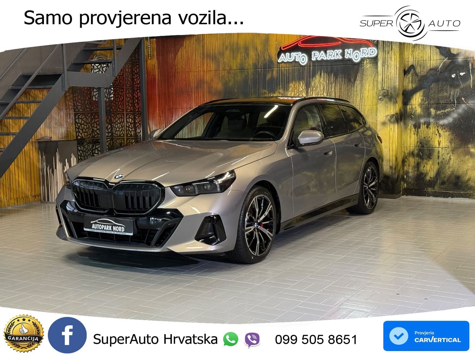 BMW 520d Touring (197 KS) Steptronic M Sport LED+GR SJED+ACC