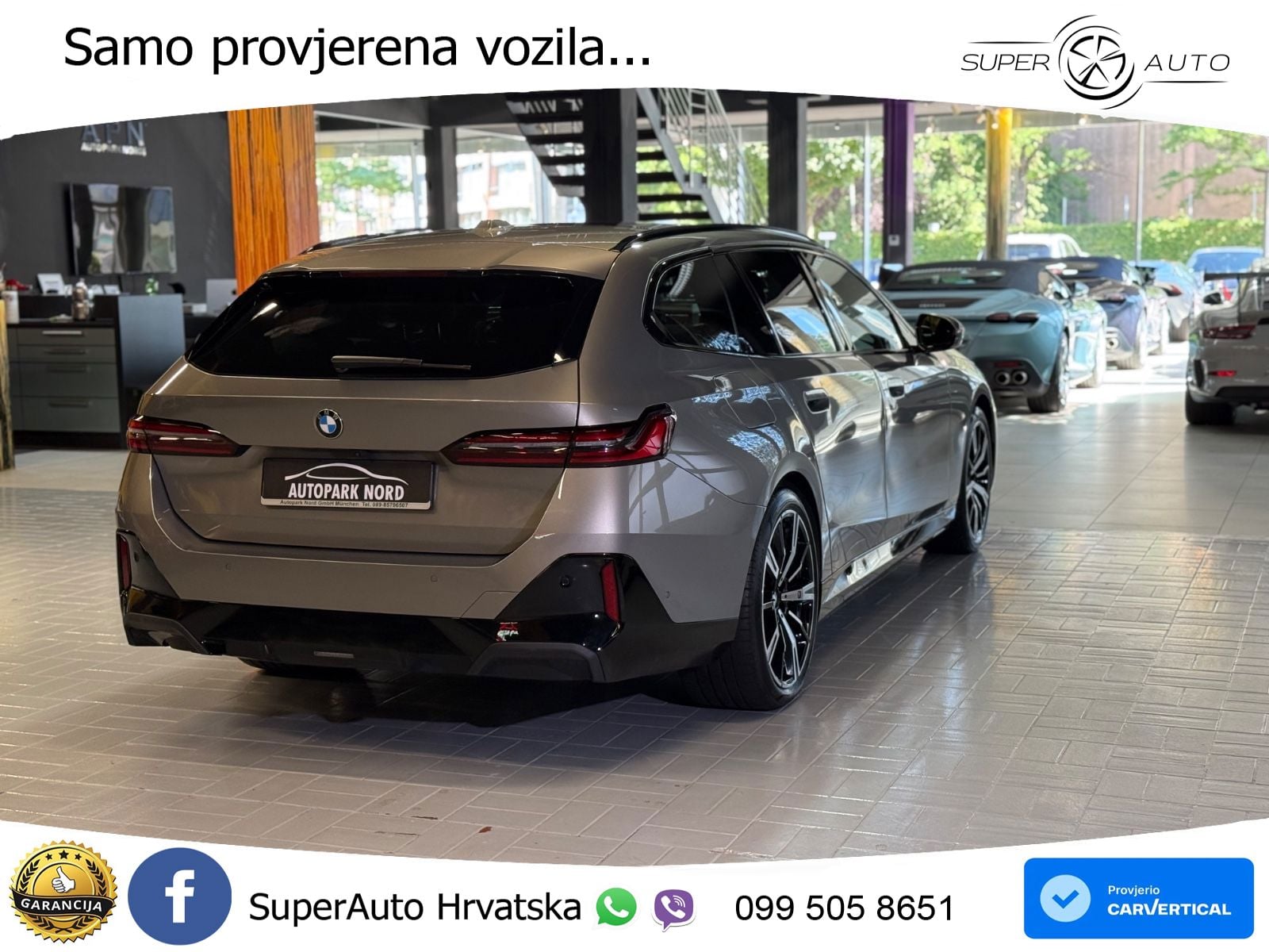 BMW 520d Touring (197 KS) Steptronic M Sport LED+GR SJED+ACC