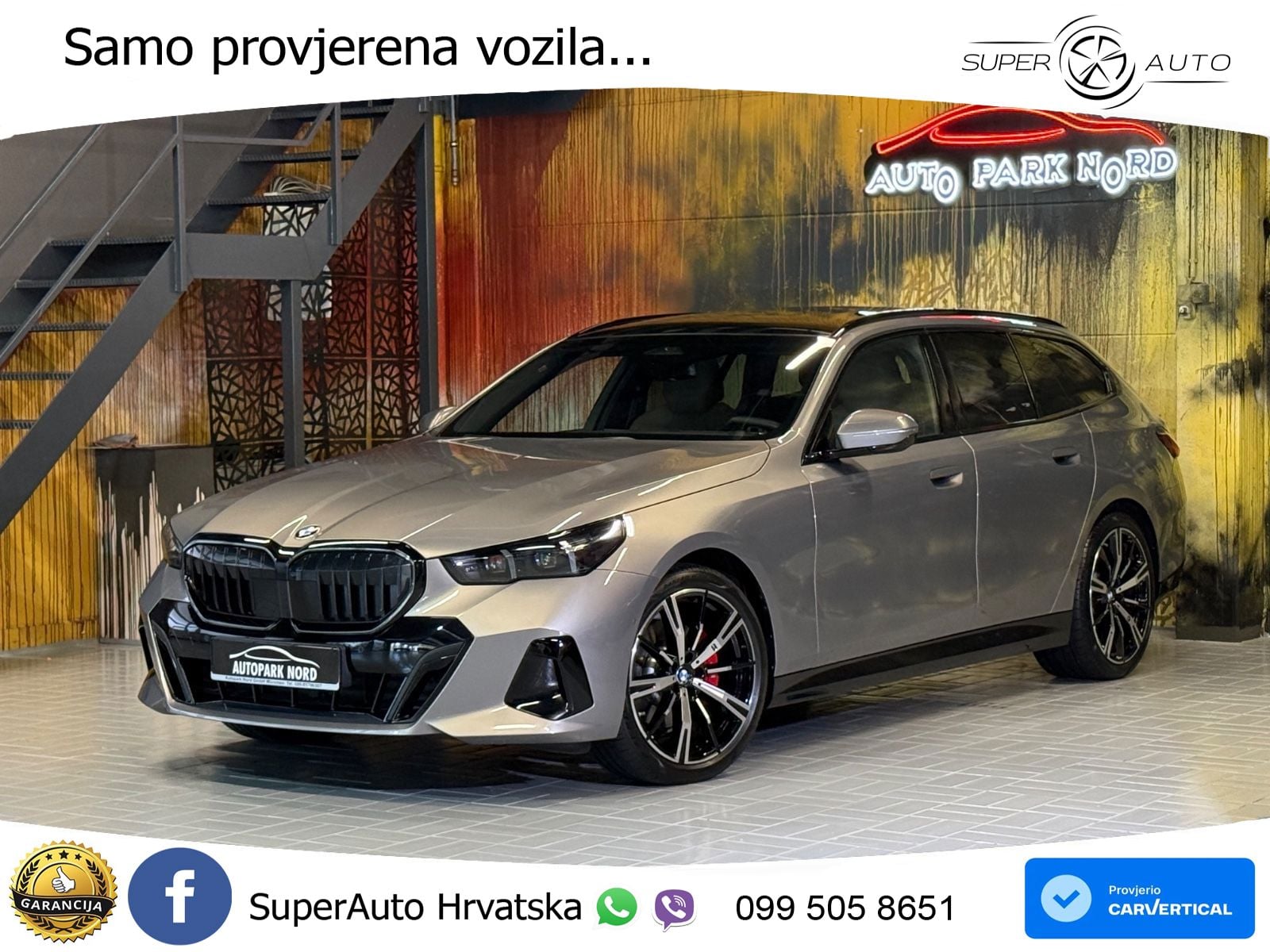 BMW 520d Touring (197 KS) Steptronic M Sport LED+GR SJED+ACC