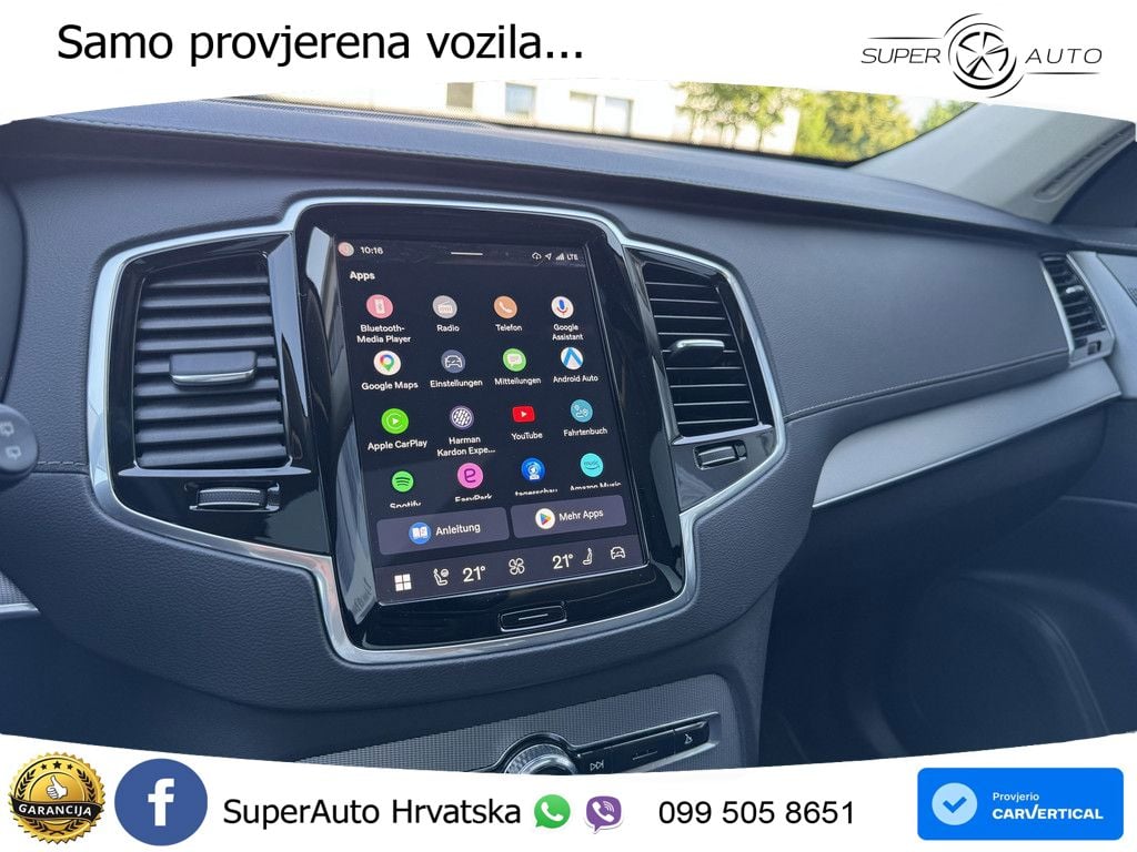 Volvo XC90 2.0 B5 Diesel AWD Automatic LED+GR SJED+ACC
