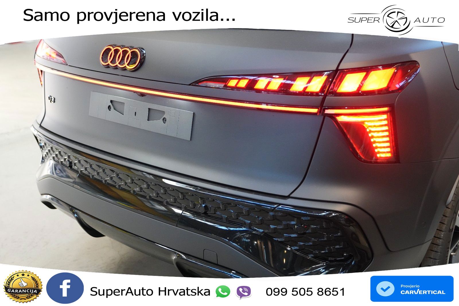 Audi Q3 Sportback 2.0 TDI (150 KS) S tronic S line LED+ACC