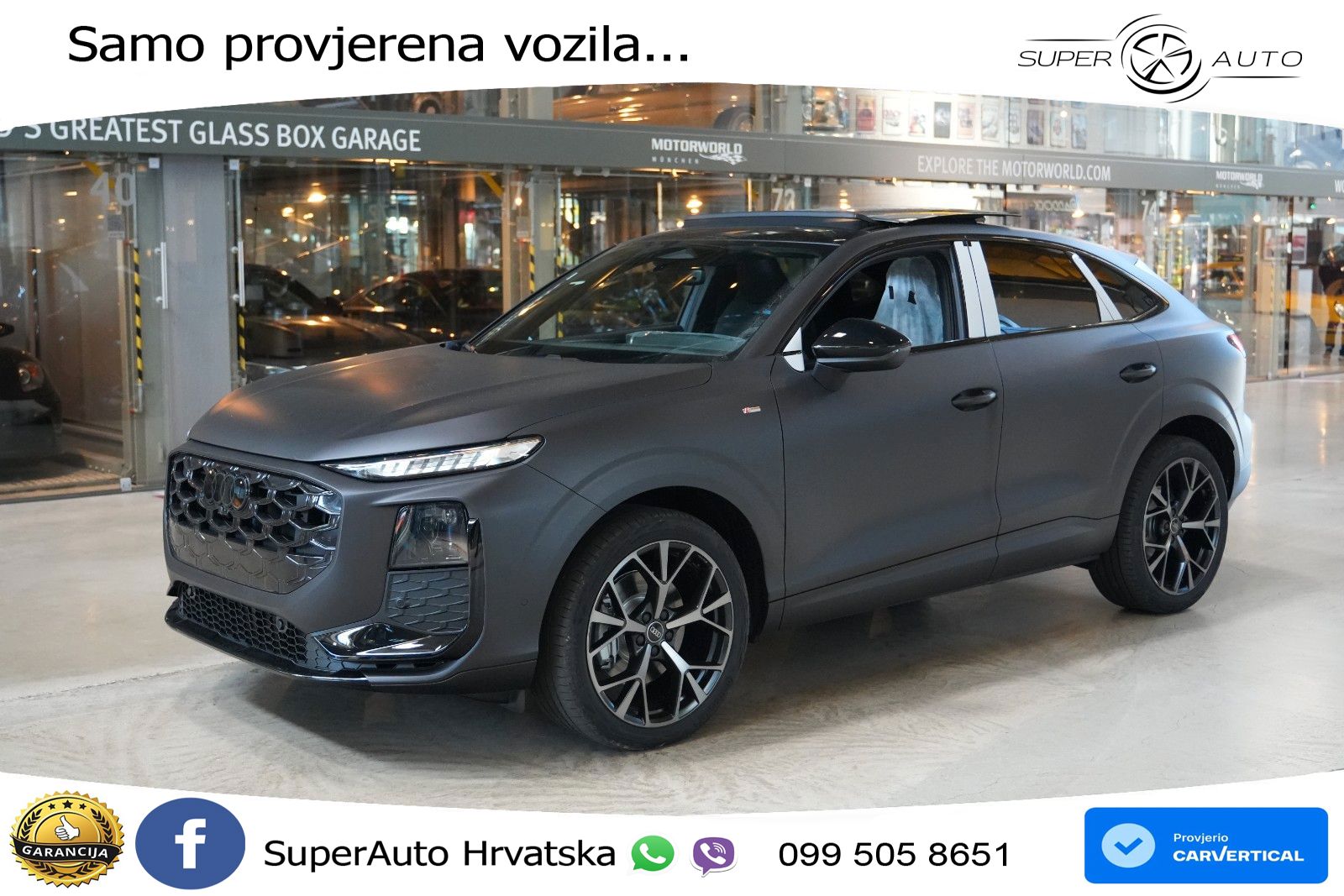 Audi Q3 Sportback 2.0 TDI (150 KS) S tronic S line LED+ACC