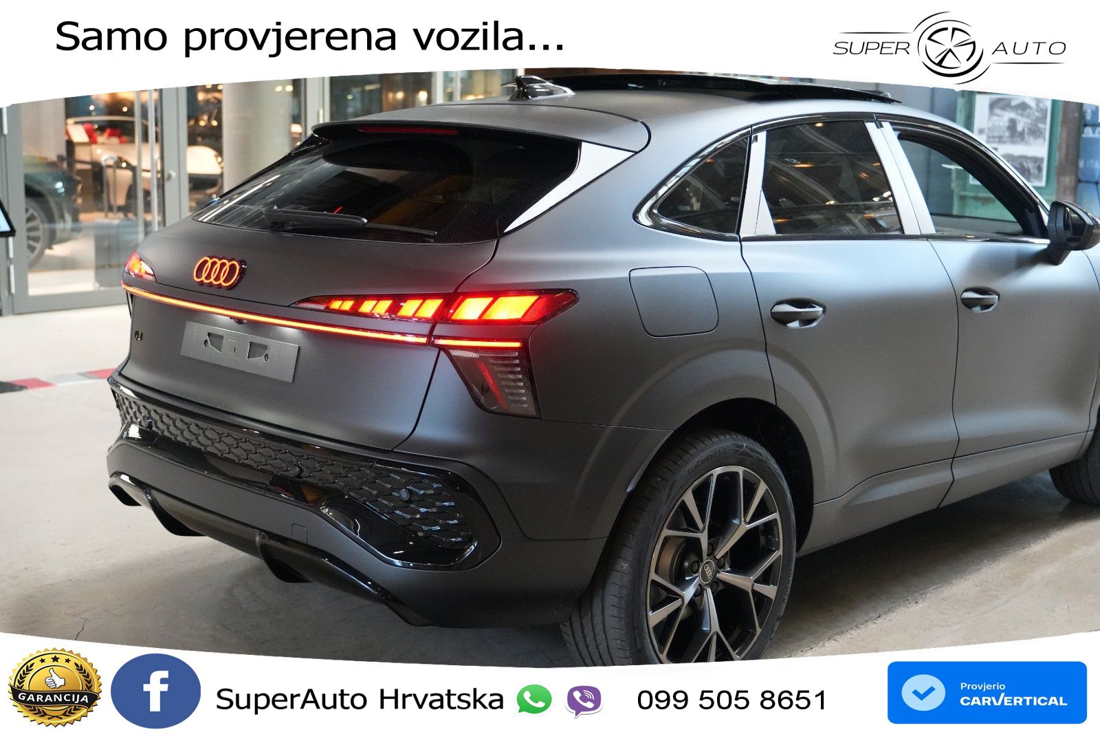 Audi Q3 Sportback 2.0 TDI (150 KS) S tronic S line LED+ACC