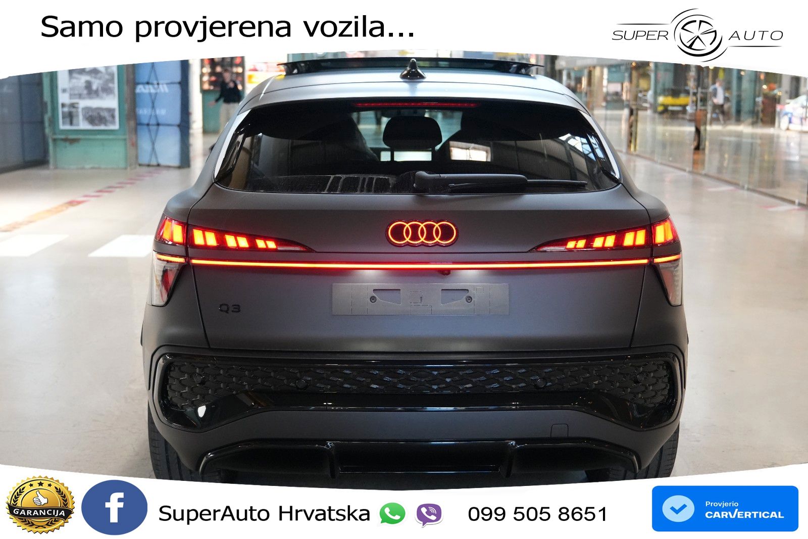 Audi Q3 Sportback 2.0 TDI (150 KS) S tronic S line LED+ACC