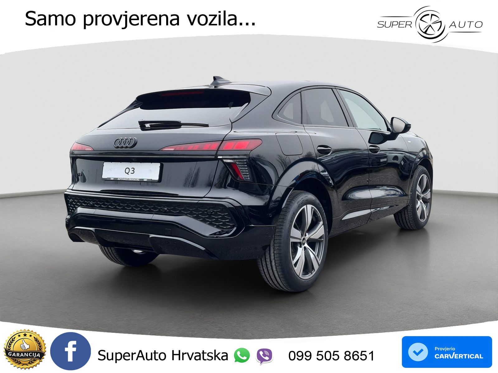 Audi Q3 III Sportback 1.5 TFSI (150 KS) S tronic LED+GR SJED+ACC