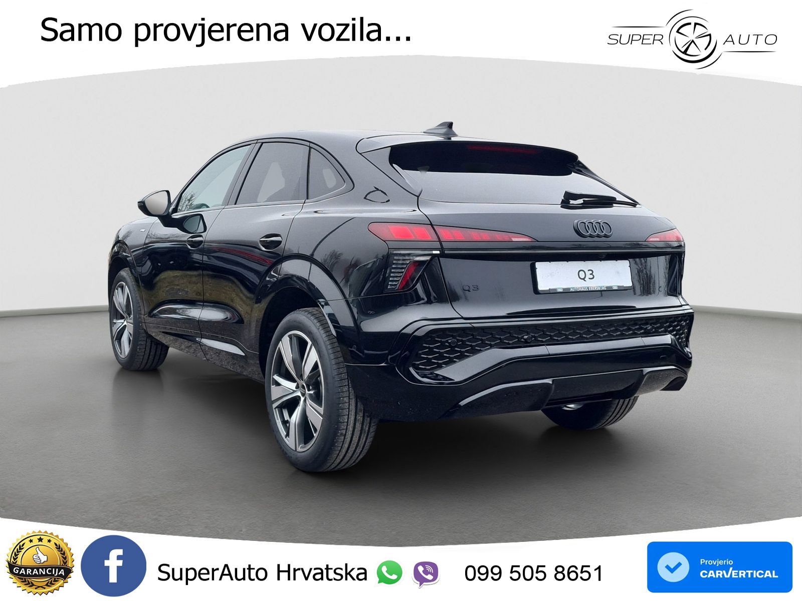 Audi Q3 III Sportback 1.5 TFSI (150 KS) S tronic LED+GR SJED+ACC