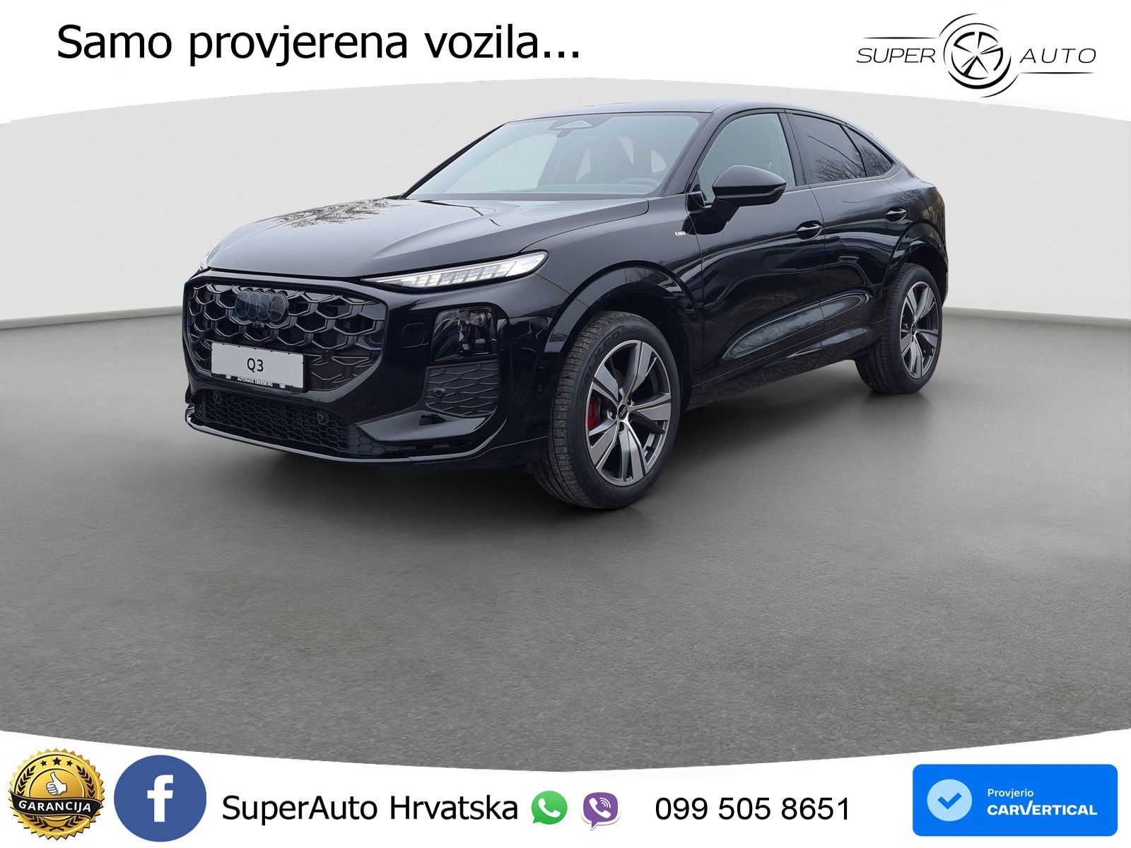 Audi Q3 III Sportback 1.5 TFSI (150 KS) S tronic LED+GR SJED+ACC