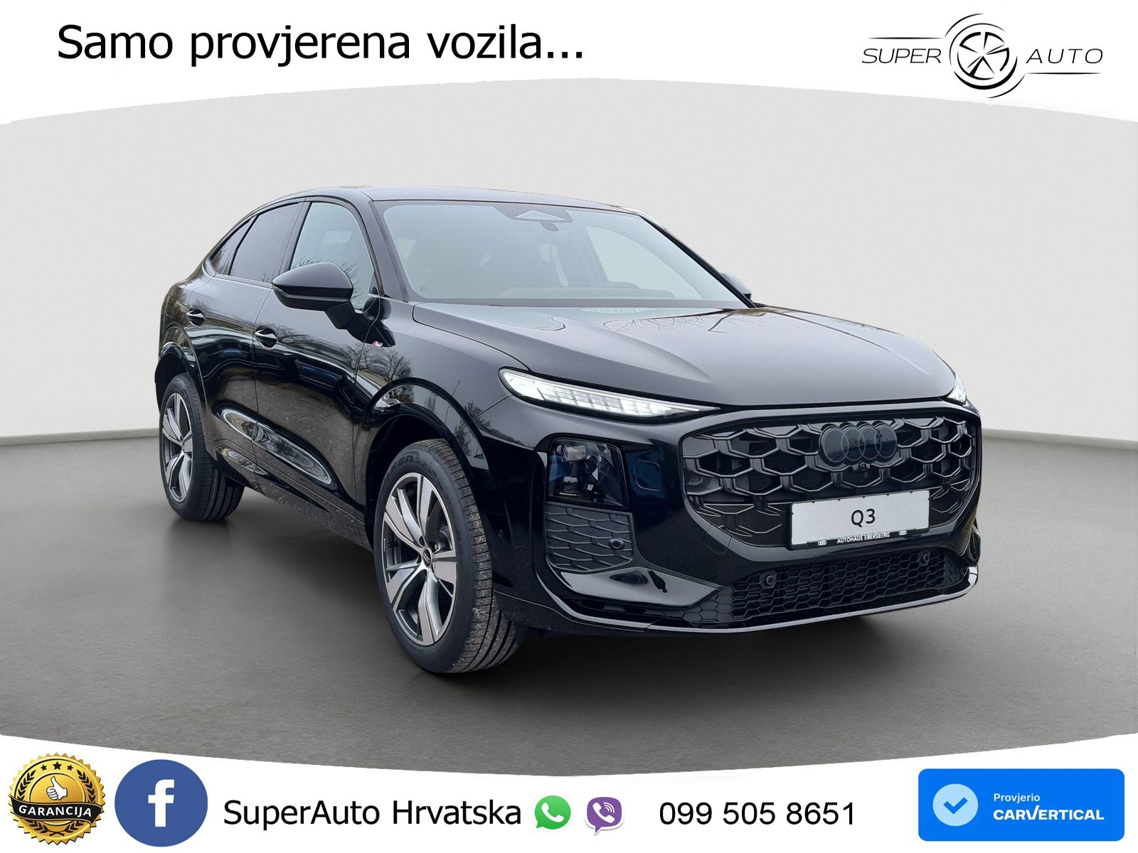 Audi Q3 III Sportback 1.5 TFSI (150 KS) S tronic LED+GR SJED+ACC