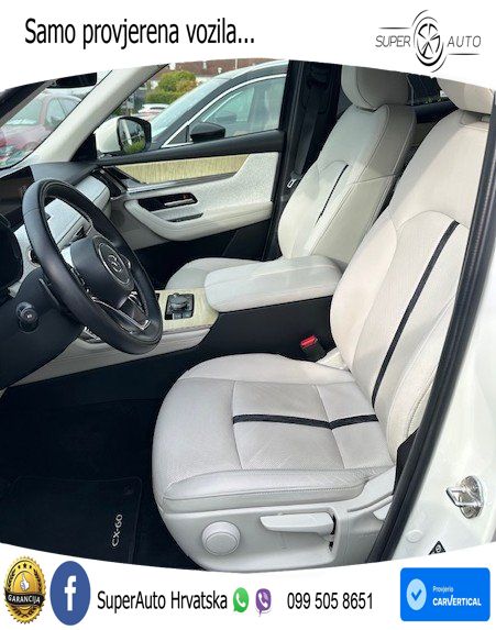 Mazda CX-60 2.5 e-Skyactiv (328 KS) AWD Automatic LED+GR SJED+ACC