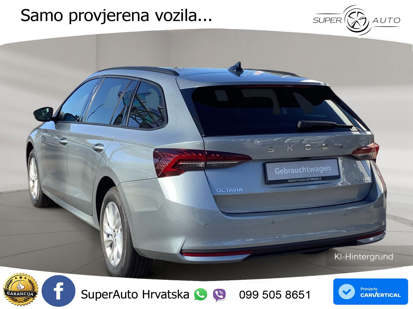 Škoda Octavia Combi 1.5 TSI (150 KS) DSG Selection LED+GR SJED+ACC