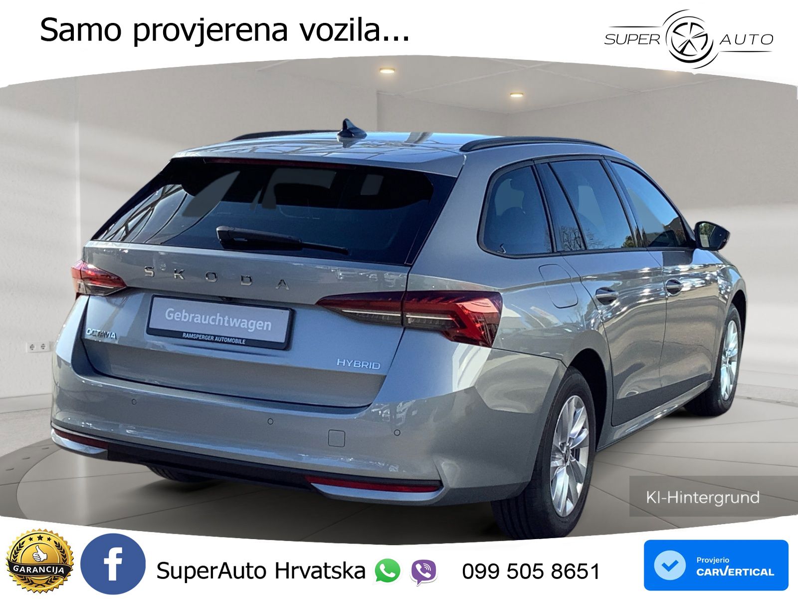 Škoda Octavia Combi 1.5 TSI (150 KS) DSG Selection LED+GR SJED+ACC