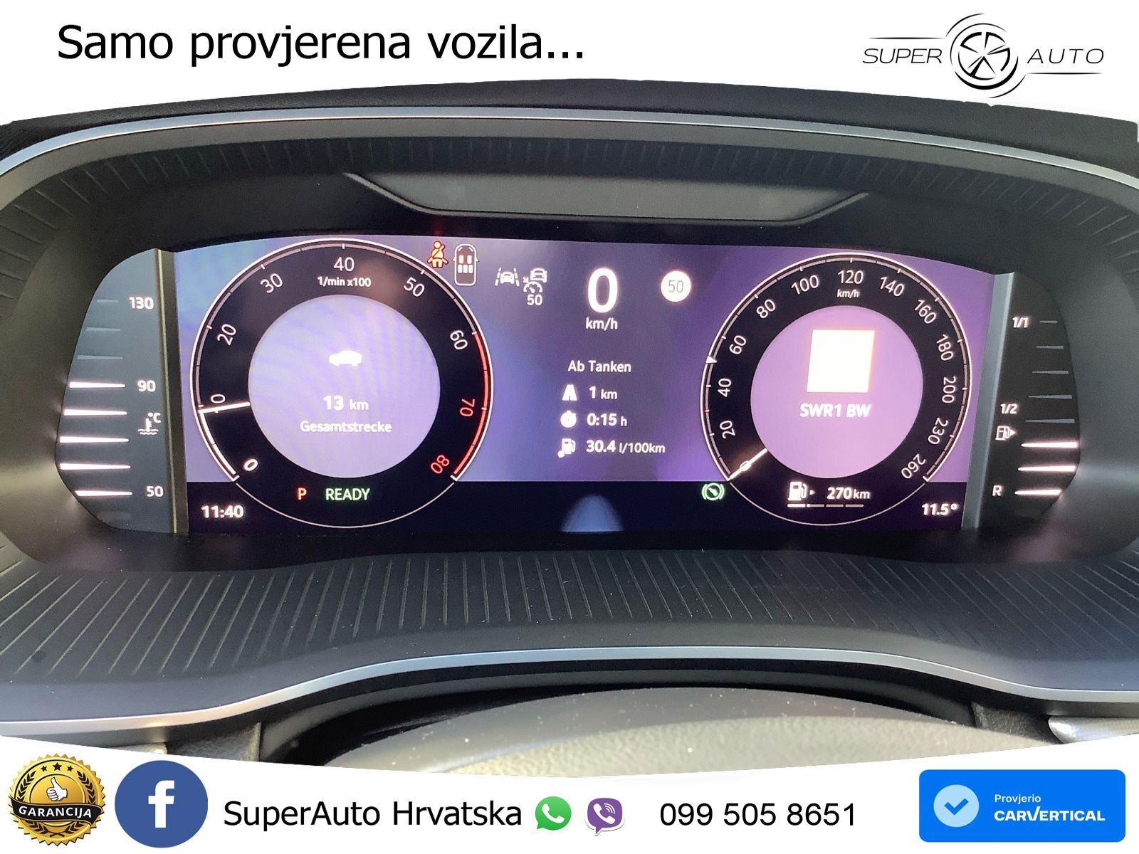 Škoda Octavia Combi 1.5 TSI (150 KS) DSG Selection LED+GR SJED+ACC