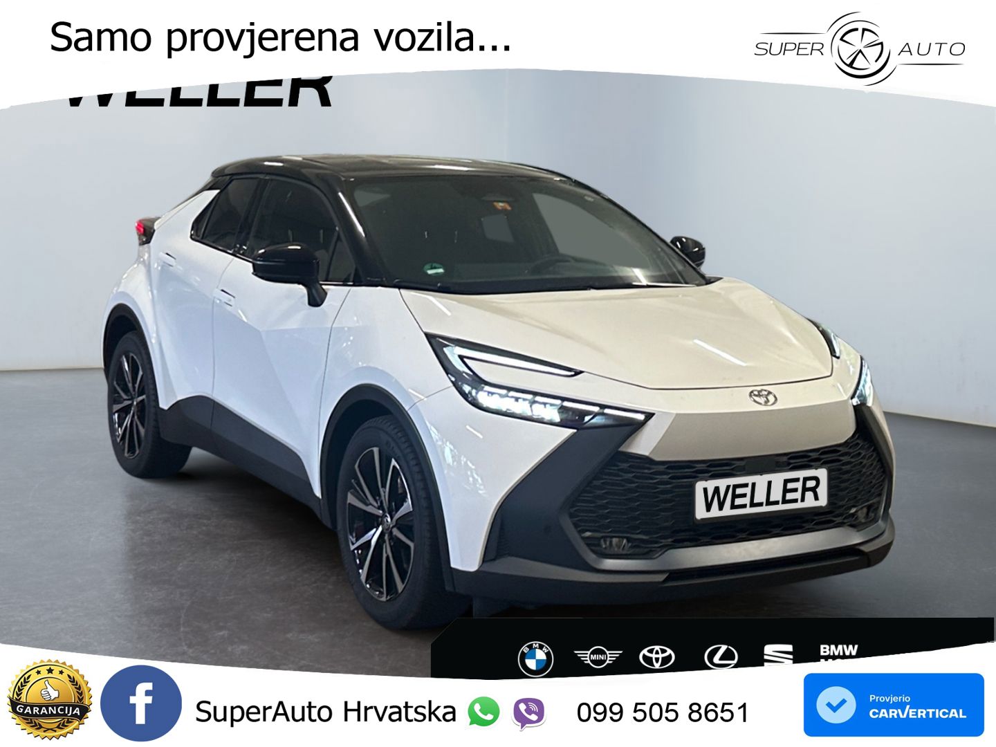 Toyota C-HR 1.8 (140 KS) Hybrid e-CVT Team D LED+GR SJED+ACC