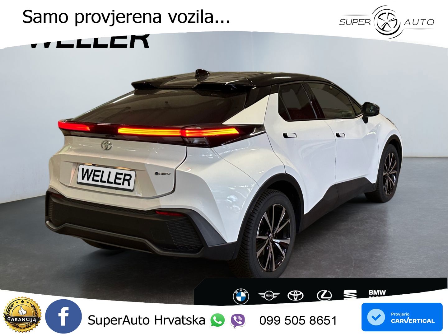 Toyota C-HR 1.8 (140 KS) Hybrid e-CVT Team D LED+GR SJED+ACC